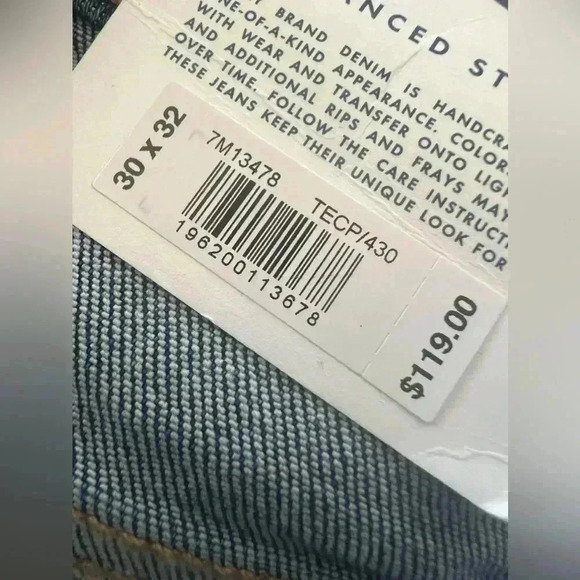 LUCKY BRAND 110 Slim Advanced Stretch - NWT - Size 30x32 - Picture 12 of 12